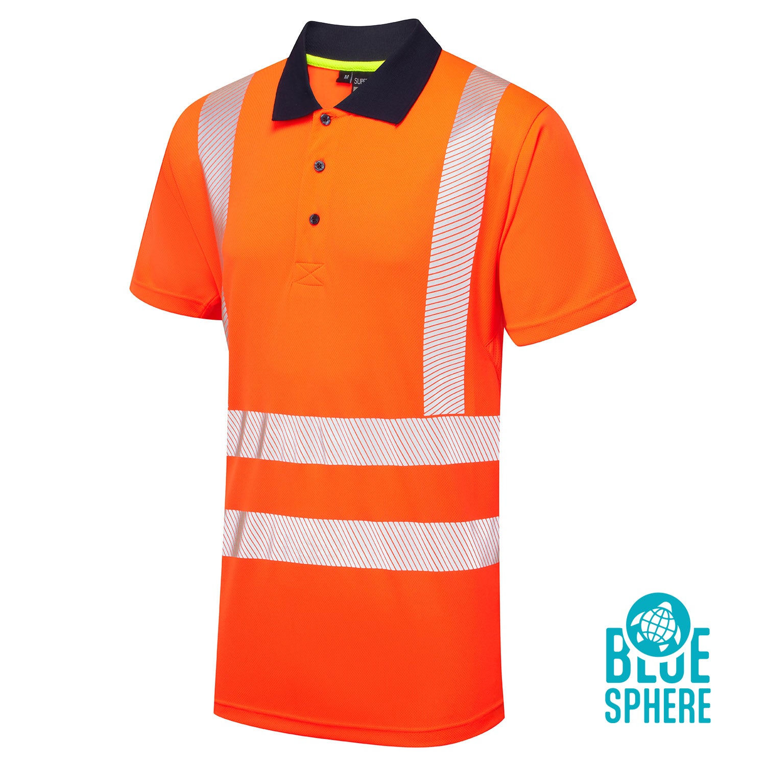 Supertouch Essentials Hi-Vis Eco CoolMax Orange Polo