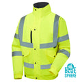 Supertouch Eco Hi Vis Yellow Bomber Jacket