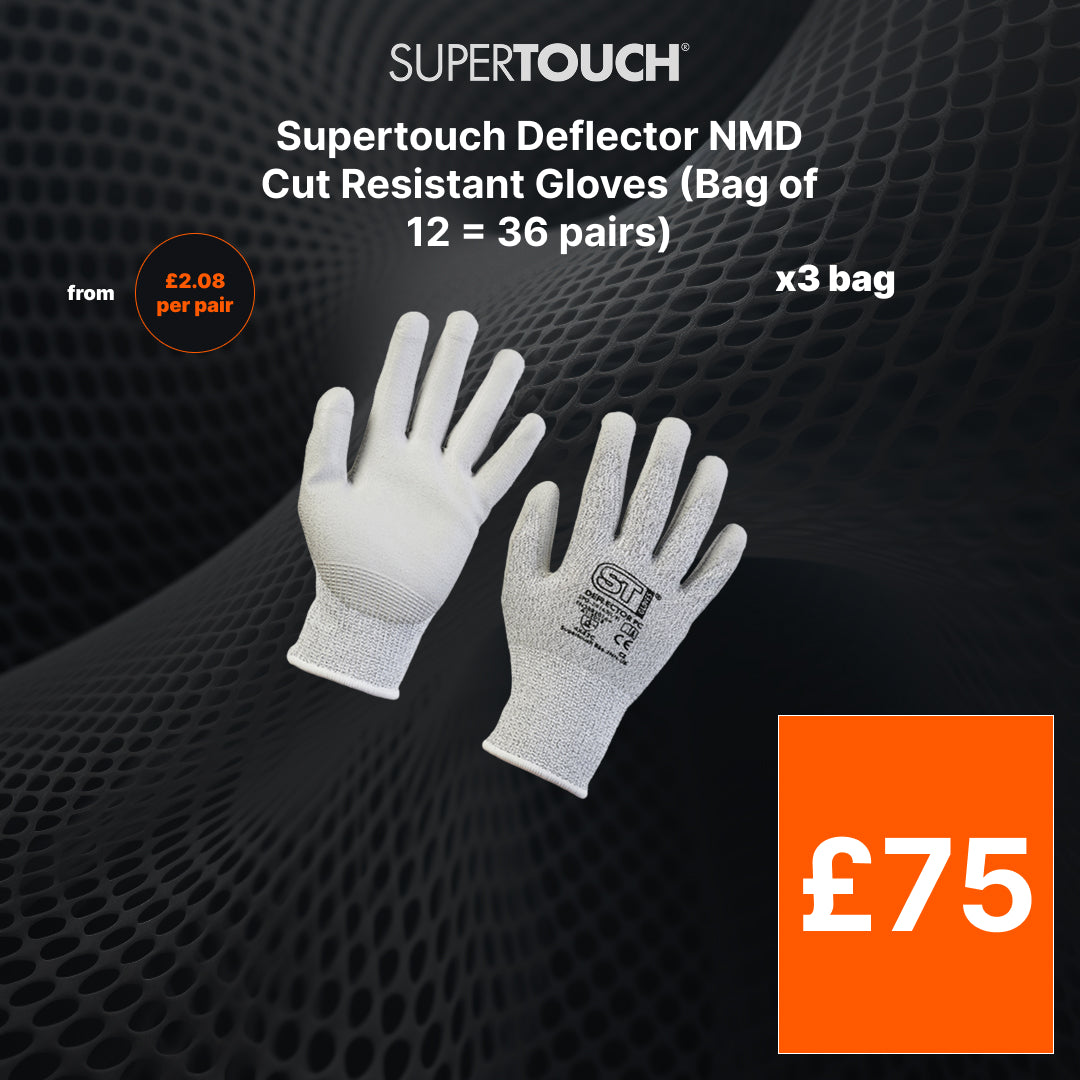 Supertouch Deflector NMD Cut Resistant Glove (3 Bags = 36 pairs)