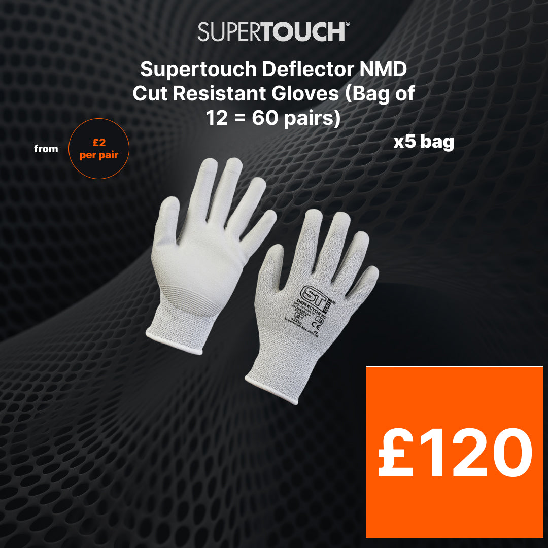 Supertouch Deflector NMD Cut Resistant Glove (5 Bags = 60 pairs)