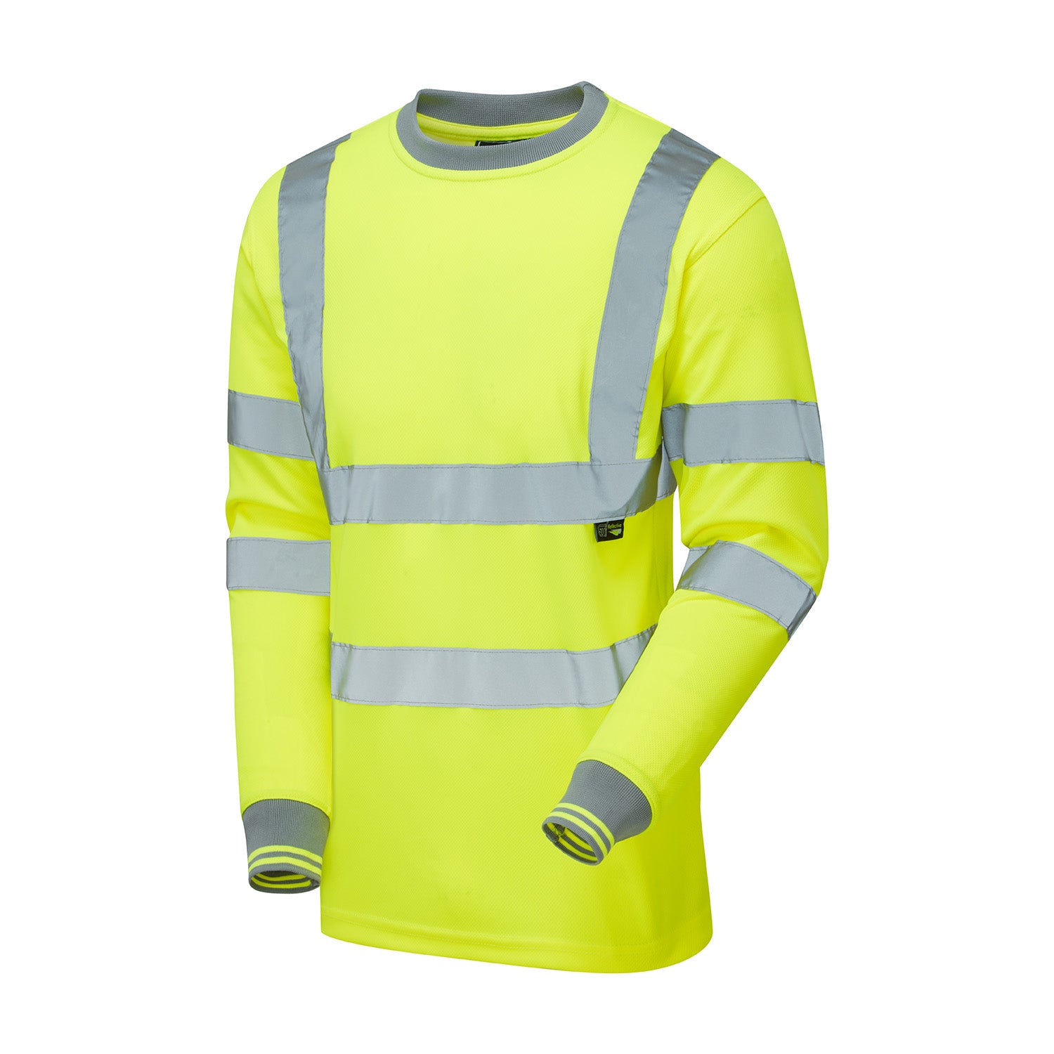 Supertouch HV Long Sleeve Bird Eye T-Shirt