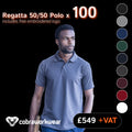 Regatta 50/50 Polo Qty Bundle Package X 100