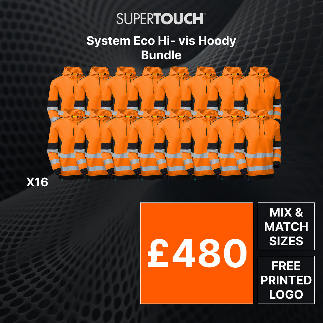 Supertouch 16 HI Vis System Eco Hoody Bundle