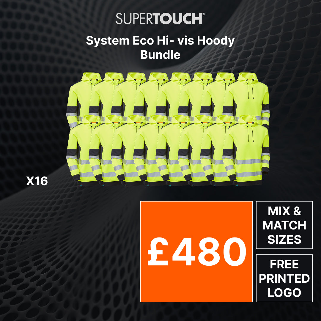 Supertouch 16 HI Vis System Eco Hoody Bundle