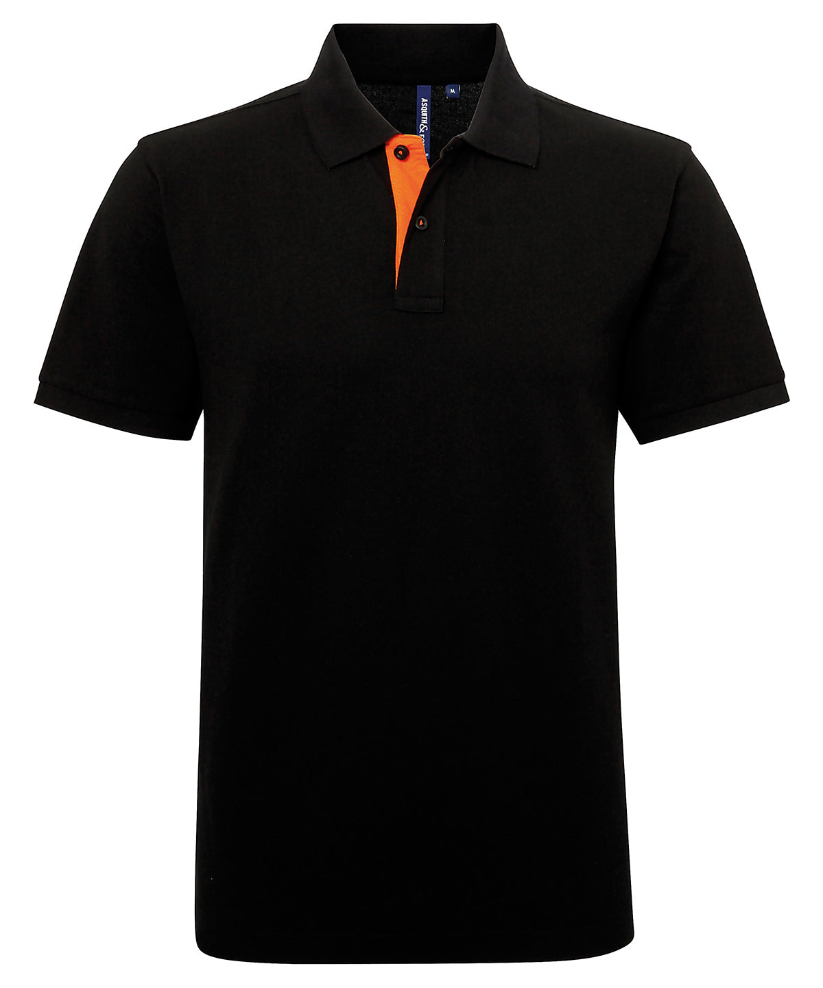 Asquith & Fox Men’s Classic Fit Contrast Polo Shirt
