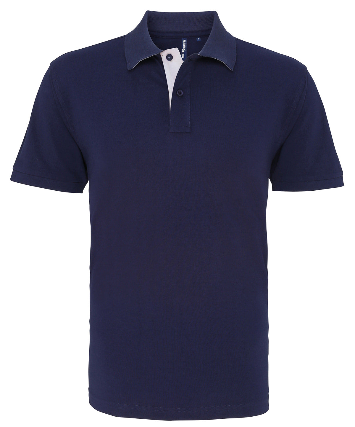 Asquith & Fox Men’s Classic Fit Contrast Polo Shirt