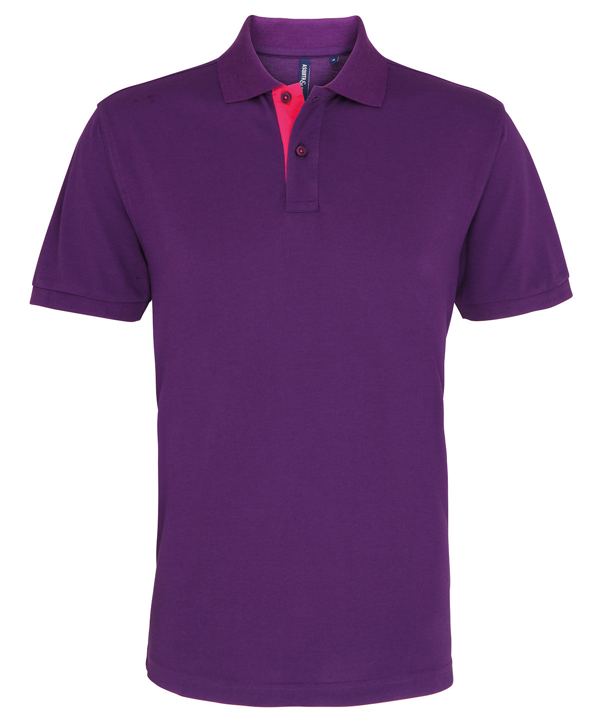 Asquith & Fox Men’s Classic Fit Contrast Polo Shirt