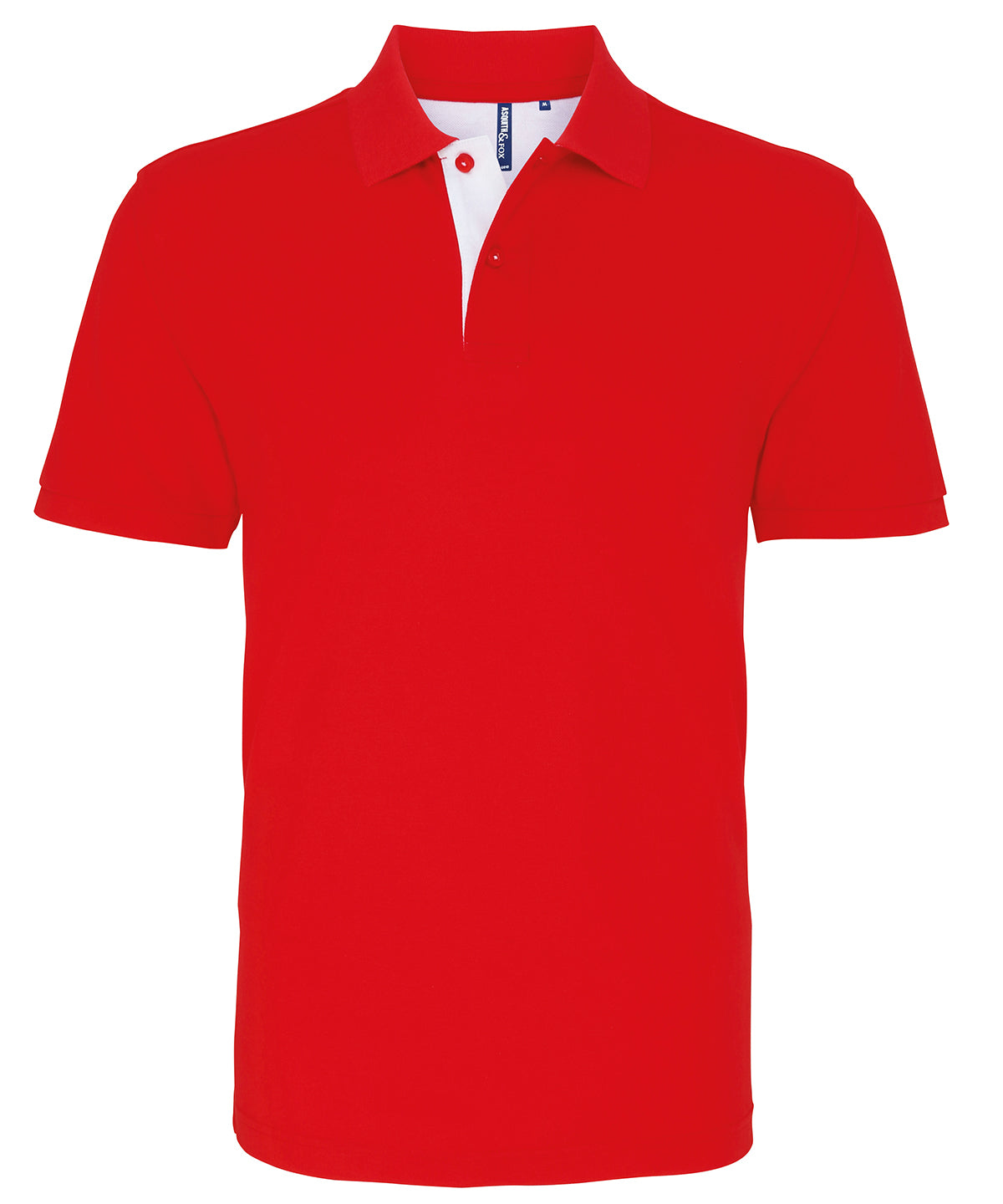 Asquith & Fox Men’s Classic Fit Contrast Polo Shirt